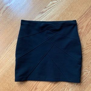 Black pencil skirt
